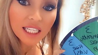 Big boobs milf masturbates with her dildo