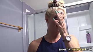 Holly Heart Quenches Her Hunger For Black Cock At A Glory Hole