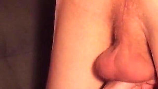 Naked Mistress Gives a Sensual Ruined Cock Milking for Slave Boy