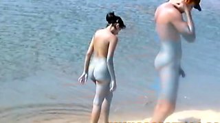 Swinger Outdoor Beach Gang bang Public Sex Part Ii