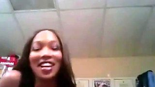 Black Amateur Strippers on Webcam