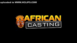 Big T - Aspiring African Model Cheeks Clapped In Interracial An