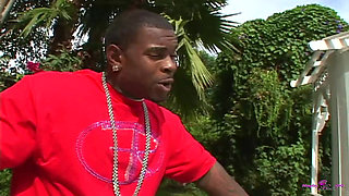 Black Treats Diamond Star and Chyanne Jacobs Join the Outdoor Pool Threesome Arrangement with BBC.