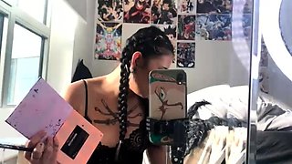 Amateur czech teen in her first toy induced orgasm