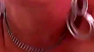 Two Amateur Busty Blonde MILFs Fucked and Cummed in Mouth by Two Huge Cocks