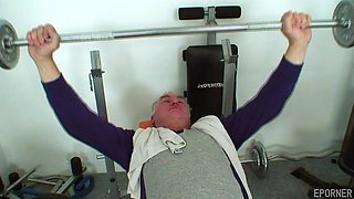 Horny teen and old fart sex mind-blowing video
