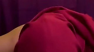 Close up Feet Blowjob Mia Niqab