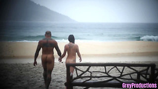 Public Beach Fuck -- Vow Renewals and Cum on My Face