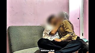 Asian teen schoolgirl in uniform gets fucked by boyfriend after class homemade