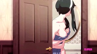 Step Brother and Step Sis Spy XXX Shower HENTAI Animation