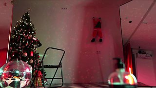 Blonde tight pussy babe solo toy fun in glamour masturbation
