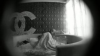 Amateur fucking while on hidden cam