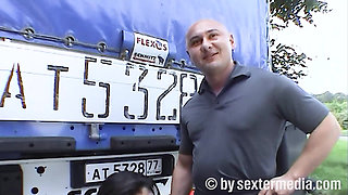 Threesome with Turkish Woman at the Rest Stop