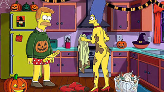 Best Halloween Special 2025. Simpson Parody Cartoon