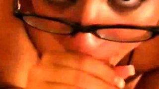 Eva Angelina With Glasses Blowjob