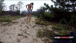 Chupei O Boy Nas Dunas Da Praia