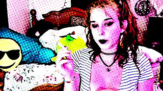 Comic Smoking Boobs