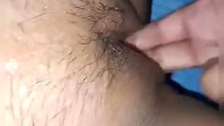 Stranger finger chubby pinay stepmom and cum on her hairy pussy