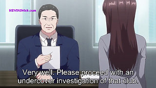 Couples on Swinger Party: First Orgy with my Perv Colleague - Anime Hentai, ENG Sub