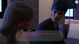 Horny MILF Loses Everything After Moving To New Town - Big Tits & Huge Cock 3D Hentai Sex