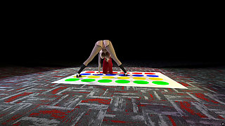 Rias plays Twister