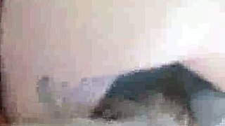 Bareback Babe White slut fun with two black guys pp