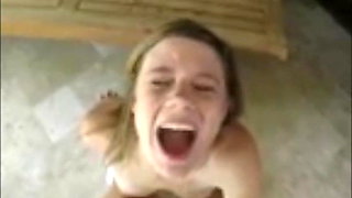 Brothers step daughter is a slut