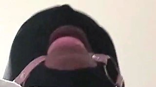 Tied to a Chair, Blindfolded, Gagged and Fucked in Every Hole with Anal Creampie