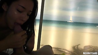 Cute Filipina teen catchy porn video