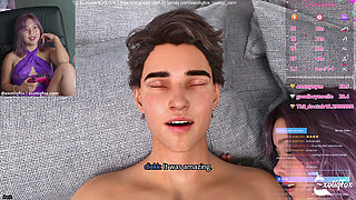 Fresh Women Episode 5 Gameplay and Live Gooning with Cute Asian Streamer Gabbi