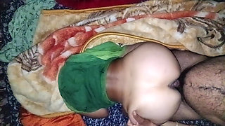 Stepsister fucked a lot by making her a doggie and romancing her all night, stepsister said to fuck me every day and when your b