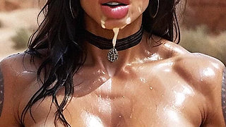 Hot Slave Hard Sex, Curvy Woman with Big Tits Sucking Big Dick, Slave Woman