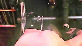 Stina Stone Mercyless Stretching on the Rack by Mistress in Leather Gloves Part 1