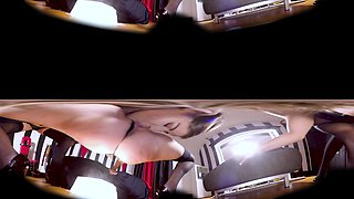 Brett Rossi & Abella Danger Upskirt - Lesbians In Thigh High Stockings