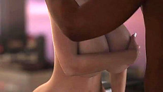 Busty Cheating Wife Fucked Hard by BBC Landlord for rent - 3D Hentai Game - the office
