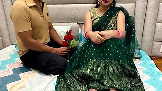 Desi Teen Sali Gets Hardcore Fuck by Jija in 4K Homemade Sex