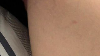 Close up ass creaming