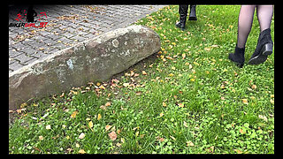 Two Horny Hookers Get It Publicly at the B1! Double Squirt!