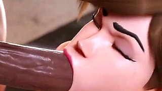 Robaatoo Curvy White Woman Performs Intense Deep Throat and Hardcore Sex with Passionate, Cum-hungry Desire