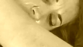 Beautiful Sexy Busty MILF Fucked and Cummed in Mouth by Big Vintage Cock at Work