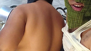 Indian Unsatisfied Bhabhi Hard Sex with Devar in Kitchen