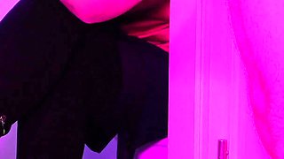 Sexy Business Woman with Boss in Office Restroom for Ripping off Nylon Sex