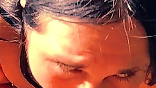 Stepmom Fucks Outdoors, Solo Fans Slow Motion, POV Blowjob