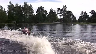 Nudist Capming in Finland Forests
