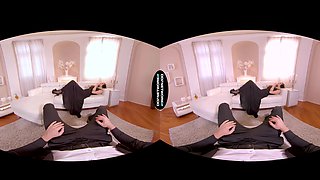 Cyber Seductress - Blonde Porn Star In A Little Black Dress