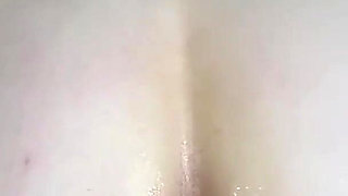 Purple Dildo Fuck Machine Creampie