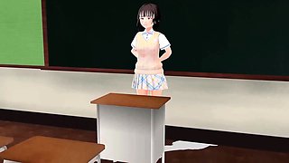Toyota Nono Anime girl introduce herself with unifom