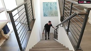 Spinner Slut Rides Fat Dick After Cuck Boyfriend Fails Her Pussy