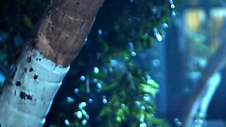 Tiny Indian MILF Naomi Shah swallows a stiff cock