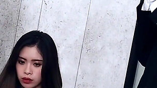 Beautiful Asian Rides Until Guy Cums.